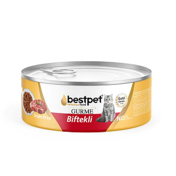 Bestpet Gurme Sığır Etli Soslu Yetişkin Kedi Maması 85 g
