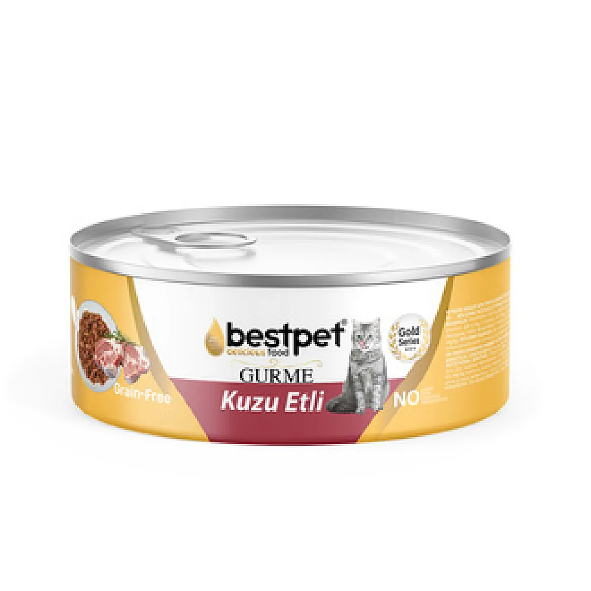 Bestpet Gurme Kuzu Etli Yetişkin Kedi Konservesi 85g