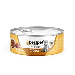 Bestpet Gurme Ciğerli Soslu Yetişkin Kedi Konservesi 85 g