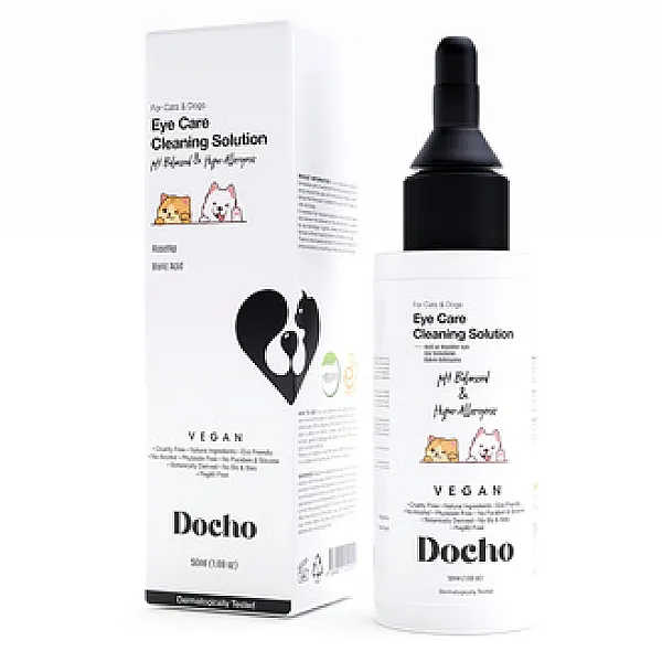 Docho Kedi ve Köpek Göz Temizleme Bakım Solüsyonu 50 ml