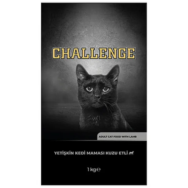 Challenge Kuzu Etli Yetişkin Kedi Maması 1 kg