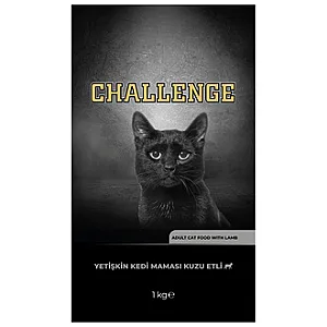 Challenge Kuzu Etli Yetişkin Kedi Maması 1 kg