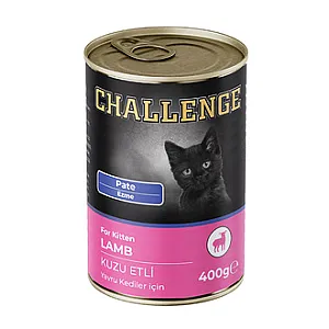 Challenge Kuzu Etli Yavru Kedi Konserve 400g