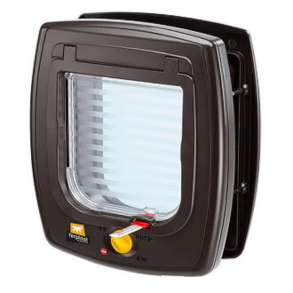 Ferplast Swing 5 Kedi ve Köpek Kapısı 280 C 28 F Kahverengi