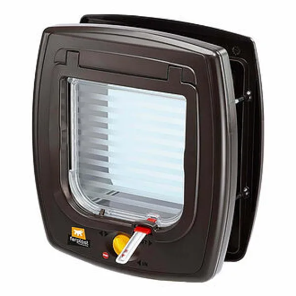 Ferplast Swing 7 Kedi - Köpek Kapısı Kahverengi