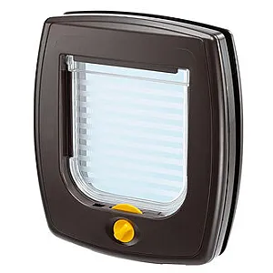 Ferplast Swing 3 Kedi-Köpek Kapısı Kahverengi