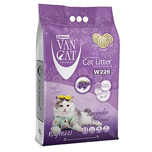 Vancat Beyaz Bentonit Kokulu Kedi Kumu 10 kg