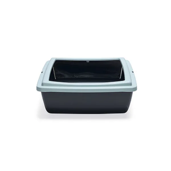 Beeztees Açık Kedi Tuvaleti Antrasit 48x38x14 cm