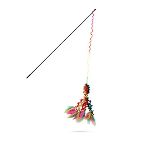 Beeztees Kedi Oltası 46 cm Yün Örgü ve Tüyler - 1