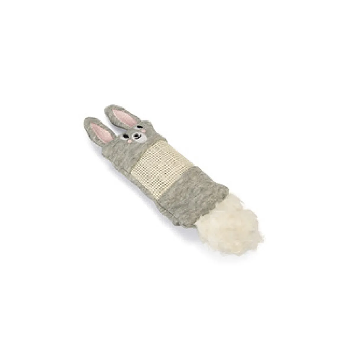Beeztees Kedi Oyuncağı - Tavşan, Kumaş, Sisal - 20x5x3 cm