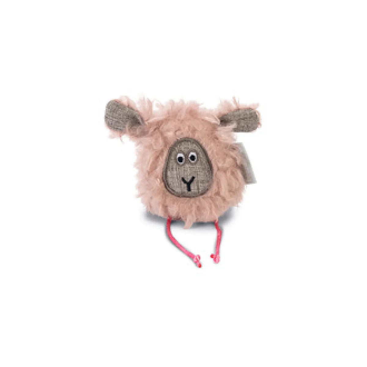 Beeztees Kedi Oyuncağı Peluş Koyun Pembe 12x12x3cm