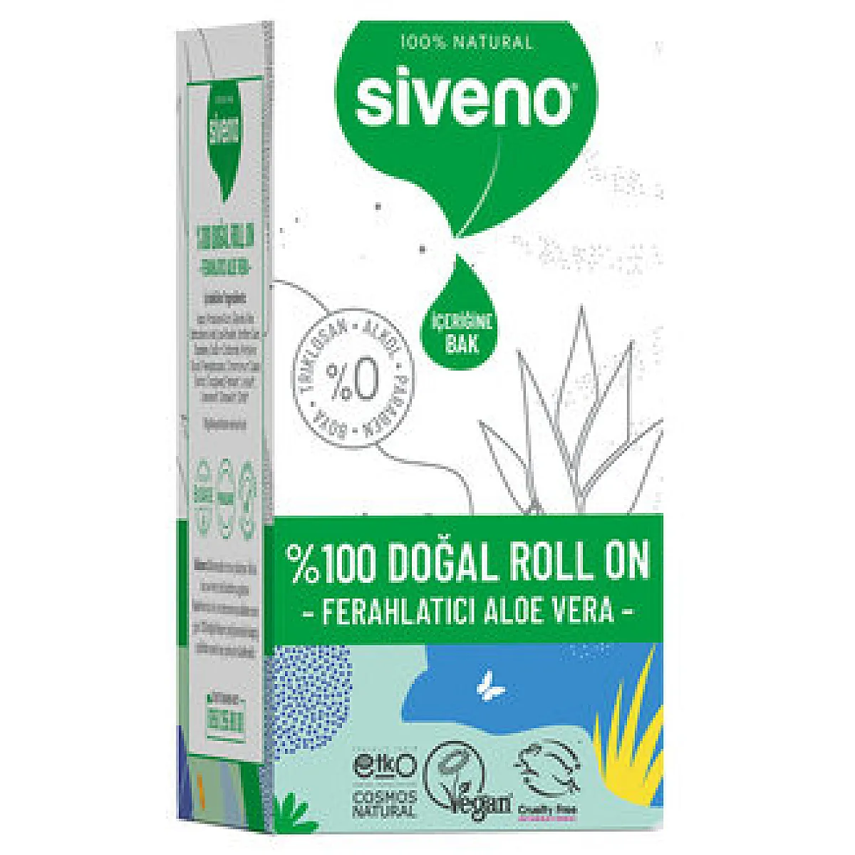 Siveno Köpek Bakım Roll-On Aloe Vera 50 ml