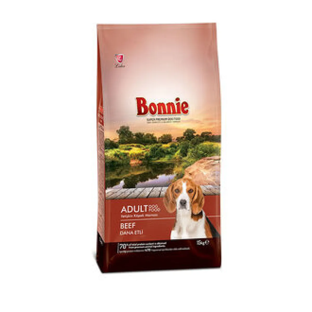 Bonnie Köpek Maması Yetişkin Sığır Eti 15 kg