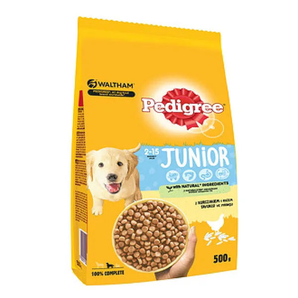Pedigree Kuzu ve Pirinçli Yavru Köpek Maması 500g