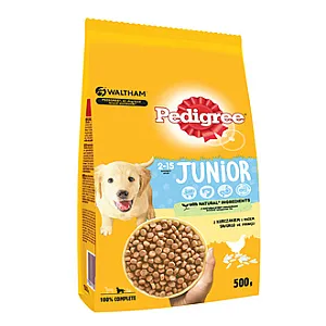 Pedigree Kuzu ve Pirinçli Yavru Köpek Maması 500g