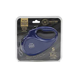 Doggie Otomatik Uzatma Tasması Royal Mavi 15 kg / 5 Metre Köpek Tasması - 1
