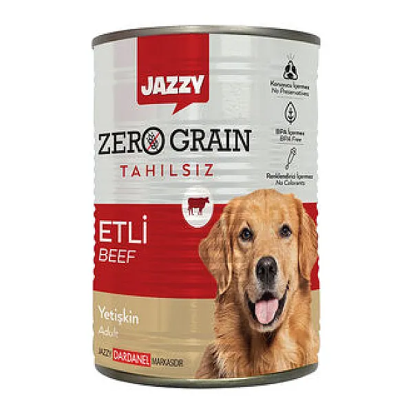 Jazzy Etli Köpek Maması 380g
