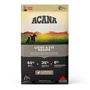 Acana Heritage Light Fit Fazla Kilolu Köpekler için Köpek Maması 11.4 kg
