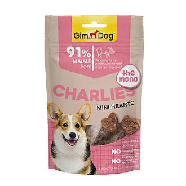 GIMDOG Köpek Maması Charlies Mono Mini Köpek Eti 70 g