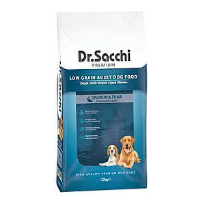 Dr. Sacchi Somon Ton Balıklı Yetişkin Köpek Maması 12 kg