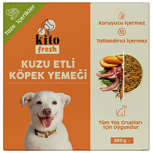 Kito Köpek Maması Etli Taze 250g