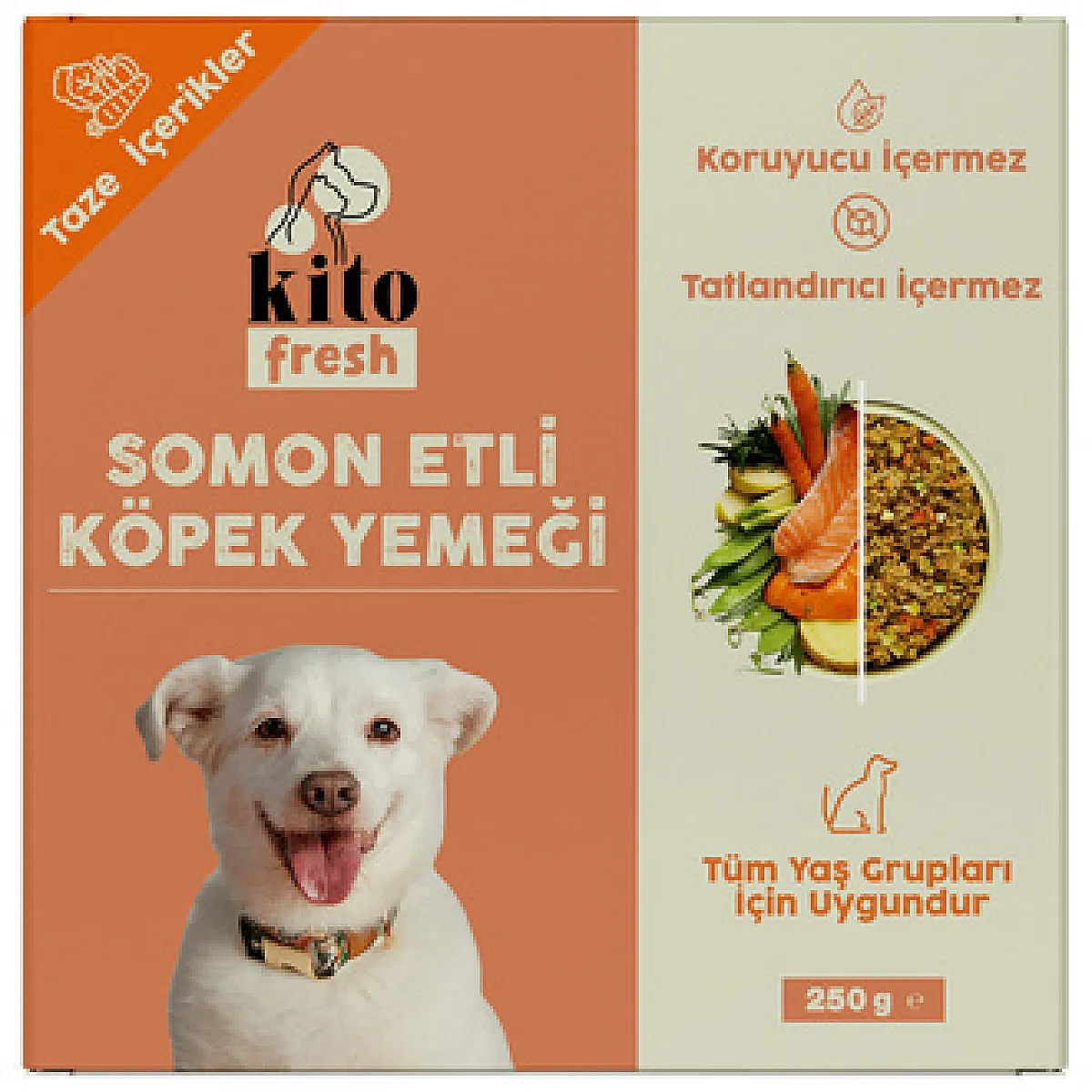 Kito Köpek Maması - Somon Etli 250g
