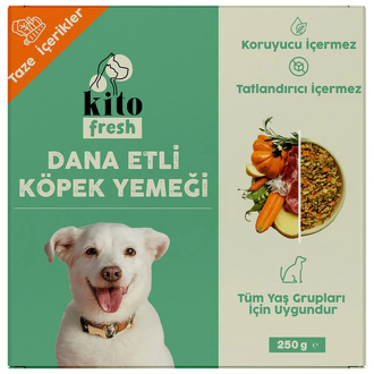 Kito Dana Etli Köpek Maması 250 g