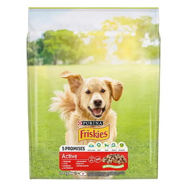 Friskies Etli Aktif Köpek Maması 24 kg