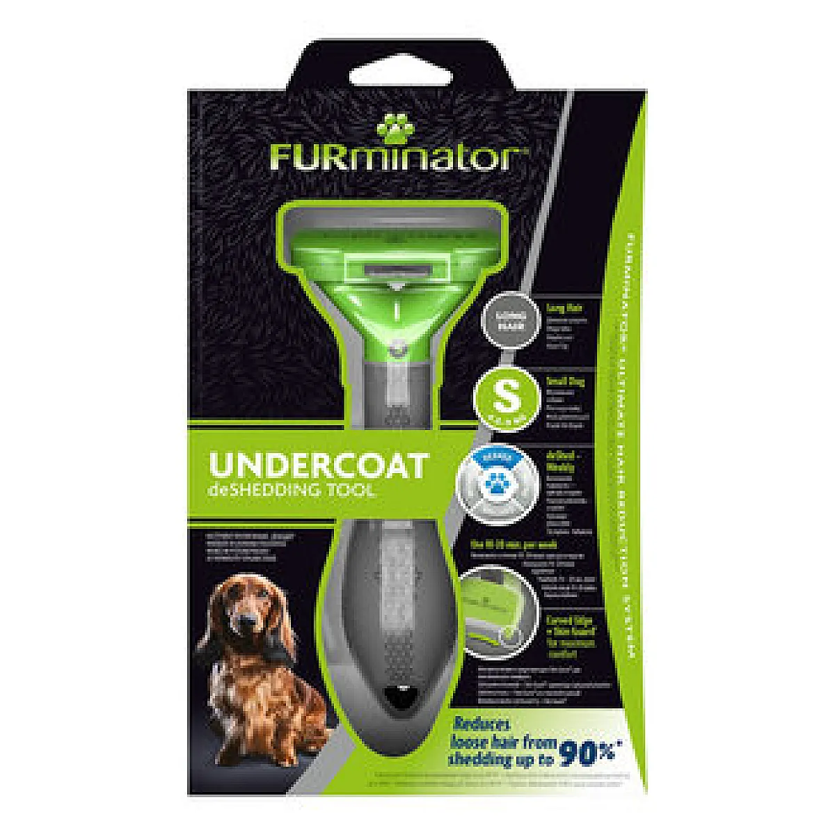 Furminator Köpek Tarağı - Uzun Tüylü Küçük Irk