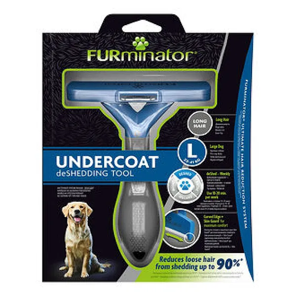 Furminator Köpek Tarama Tarağı - Uzun Tüylü Büyük Irk