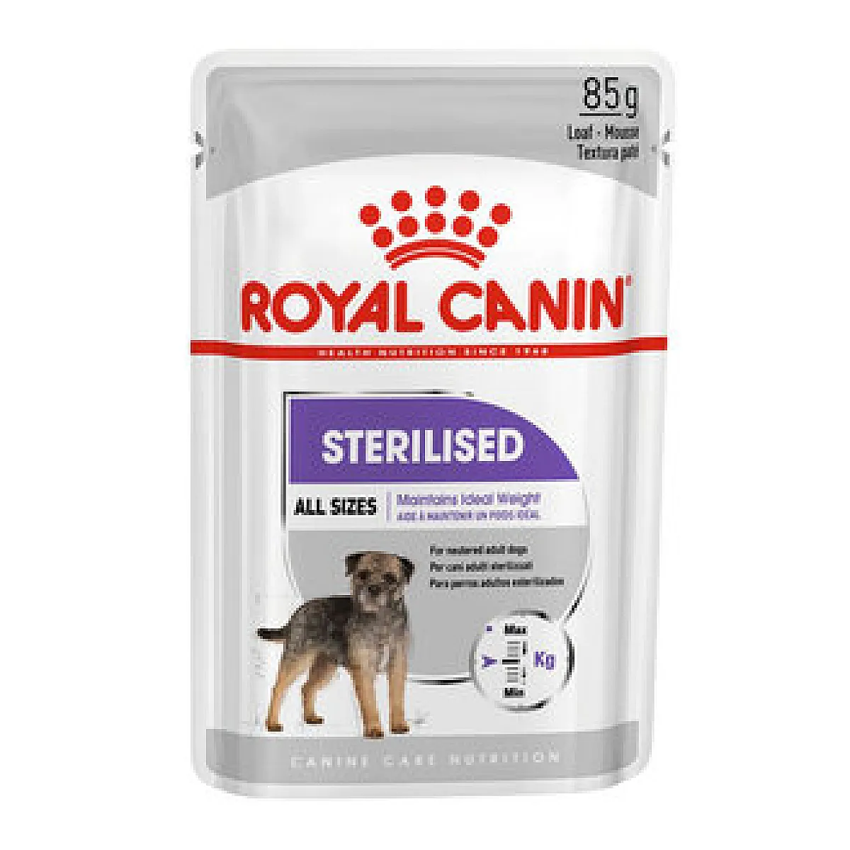 Royal Canin Sterilised Yetişkin Köpek Maması 12 x 85 g
