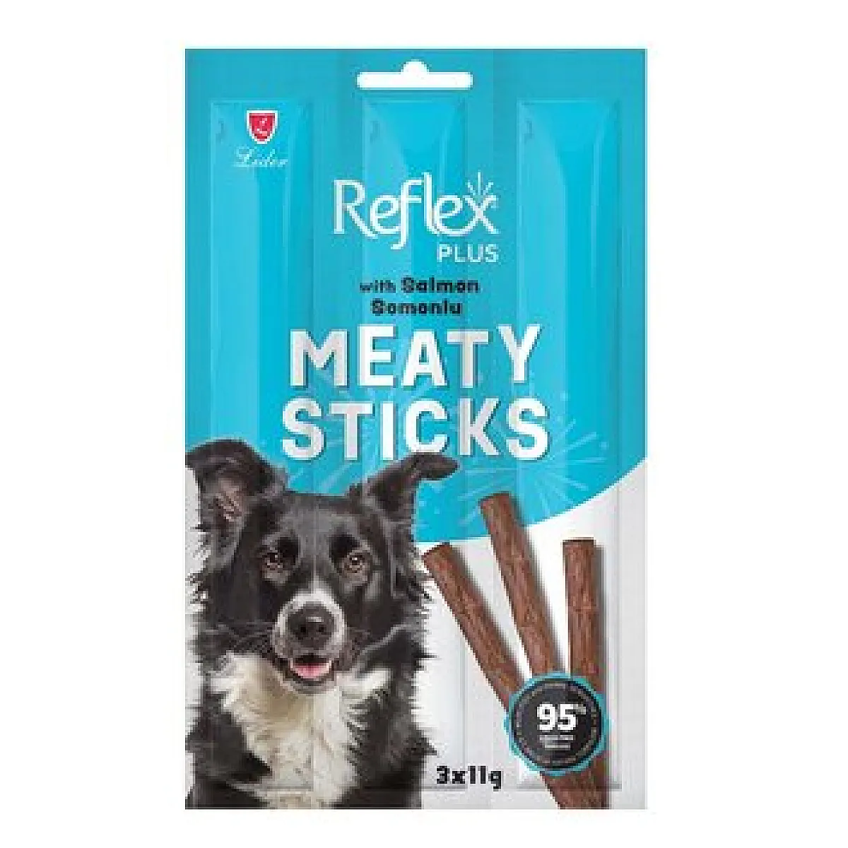 Reflex Meaty Sticks Somon Köpek Ödülü 3 x 11 g