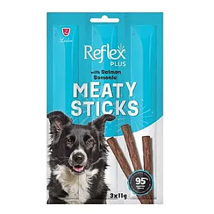 Reflex Meaty Sticks Somon Köpek Ödülü 3 x 11 g