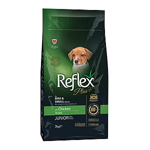 Reflex Plus Tavuklu Mini Irk Yavru Köpek Maması 3 kg