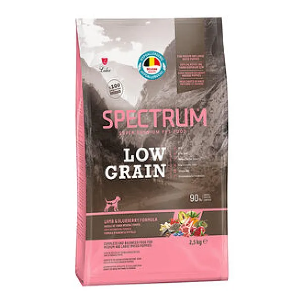 Spectrum Kuzu & Yaban Mersini Orta İrk Yavru Köpek Maması 2.5 kg