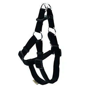 Doggie Konfor Dokuma Köpek Göğüs Tasması Siyah 45 - 55 cm - 1