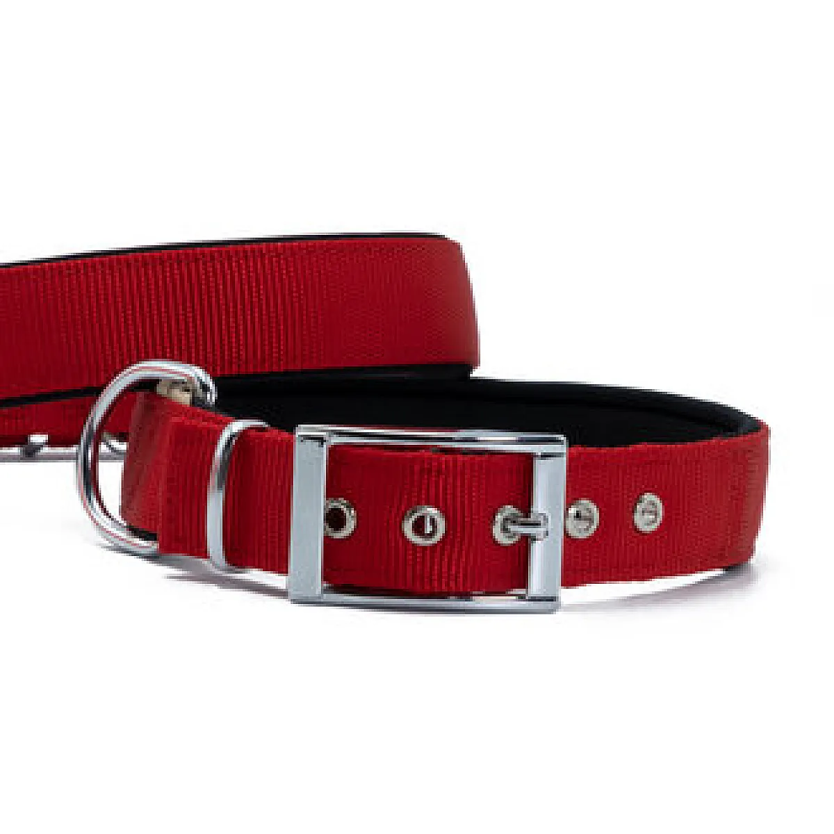 Doggie Elit Kırmızı Köpek Boyun Tasması 3 x 42-50 cm