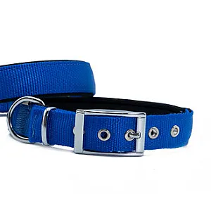 Doggie Köpek Boyun Tasması, Mavi, 25 x 37-45 cm - 1