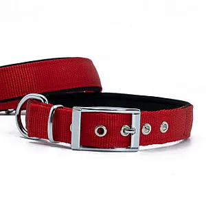 Doggie Kırmızı Renk Köpek Boyun Tasması 25 x 37-45 cm - 1