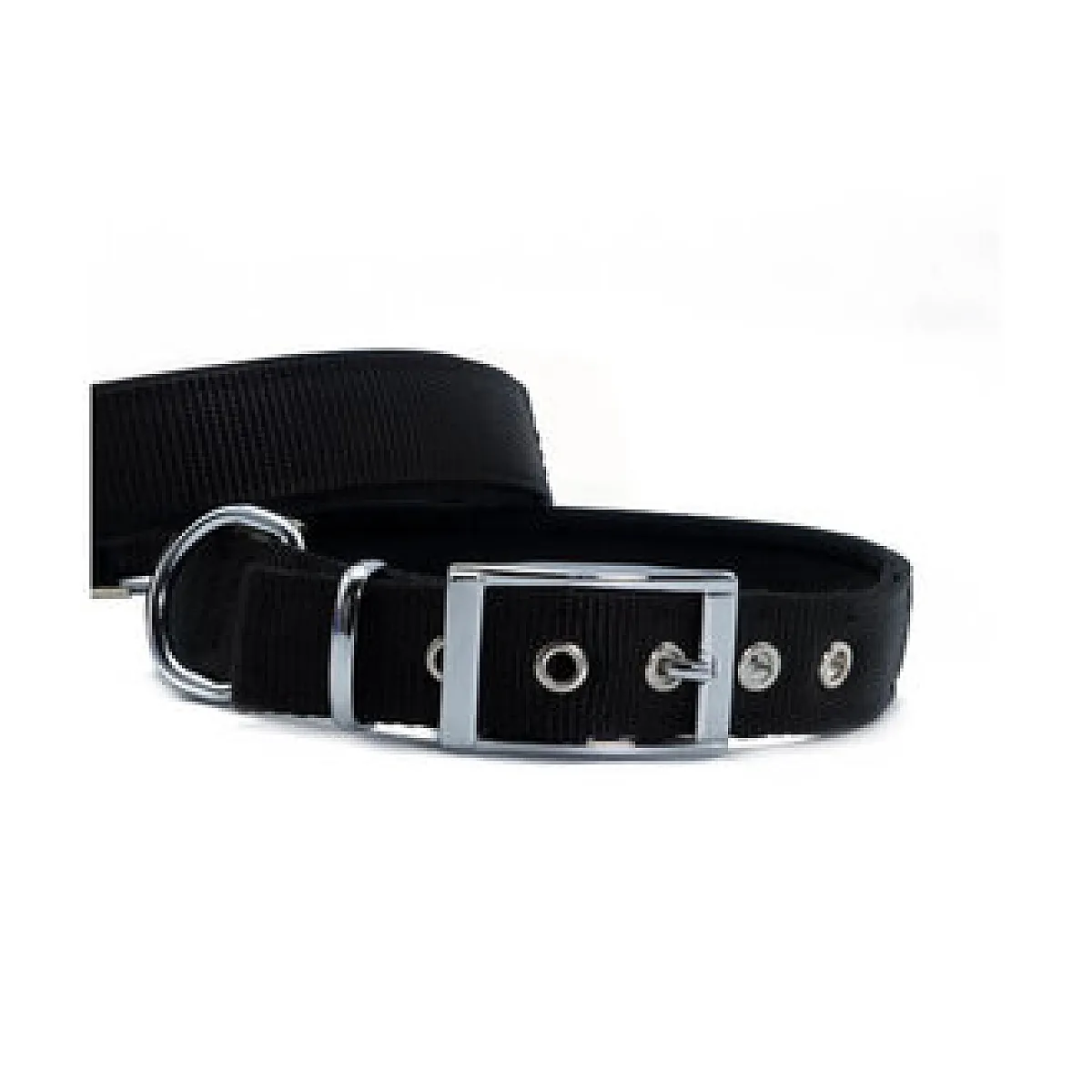 Doggie Elit Dokuma Köpek Boyun Tasması Siyah 25 x 37 - 45 cm