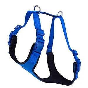 Doggie Havali Dokuma Göğüs Tasması - Mavi, 55-65 cm