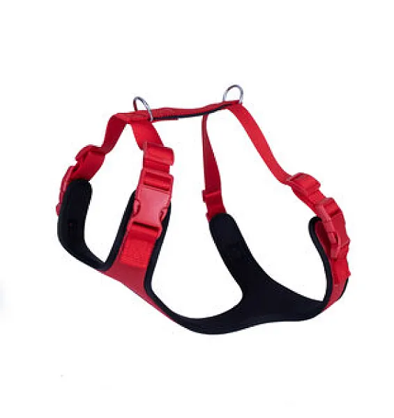 Doggie Kırmızı Köpek Göğüs Tasması 55 - 65 cm