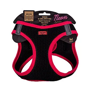 Doggie Neon Küçük Irk Köpek Göğüs Tasması Pembe 38 - 44 cm