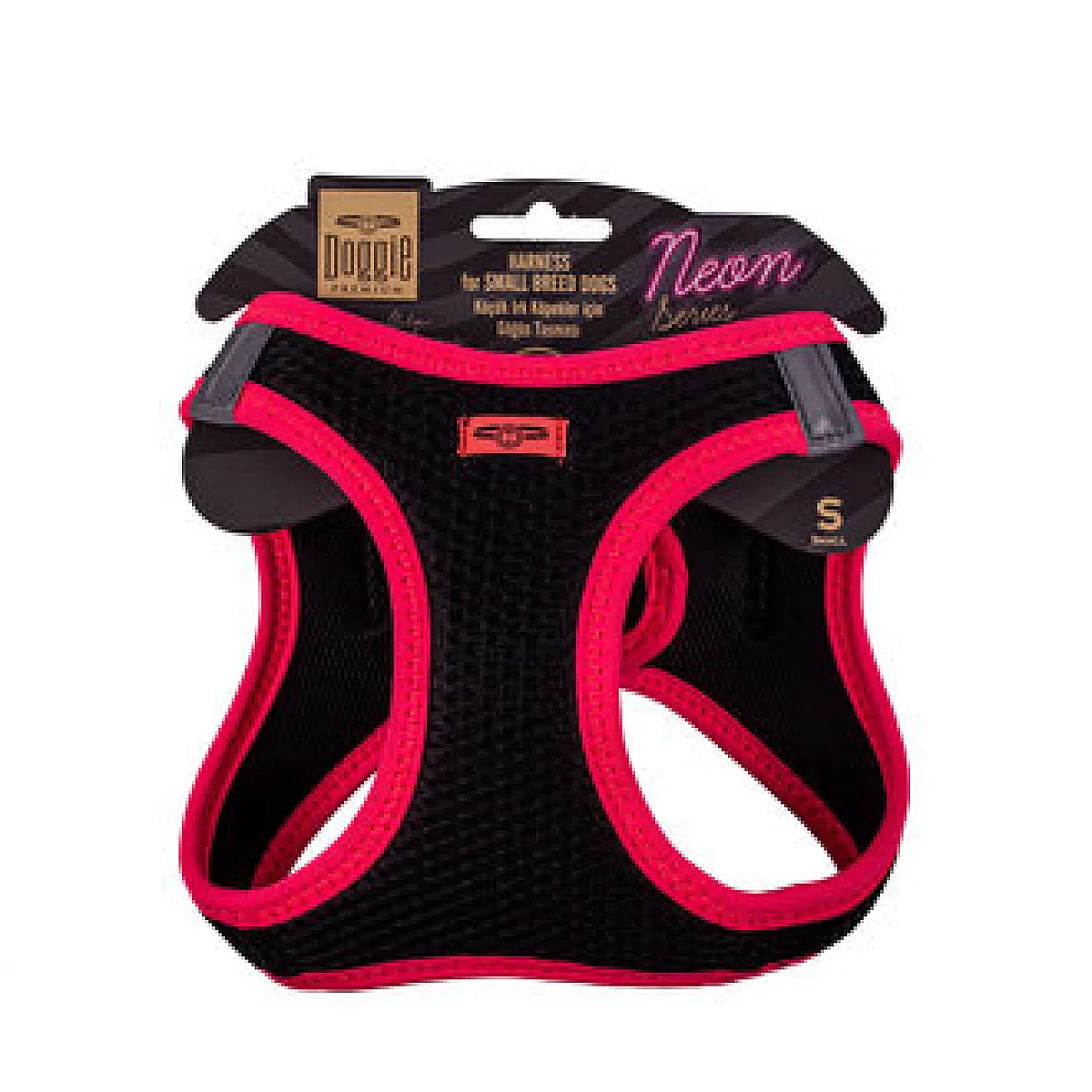 Doggie Köpek Göğüs Tasması - Pembe 32-38 cm