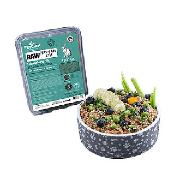 Petchef Tavşan Etli Köpek Maması 1500 g