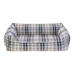 Pet Comfort Delta Lacivert Kareli Köpek Yatağı 80 cm
