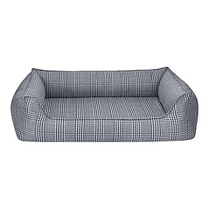 Pet Comfort Delta Mavi Kareli Köpek Yatağı L
