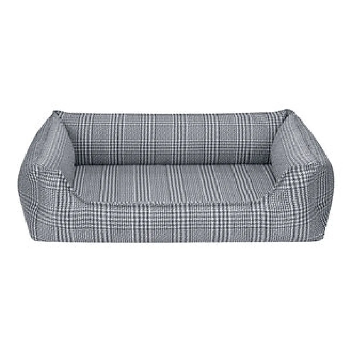 Pet Comfort Delta Mavi Kareli Köpek Yatağı - M