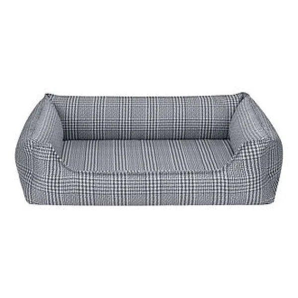 Pet Comfort Delta Mavi Kareli Köpek Yatağı - M