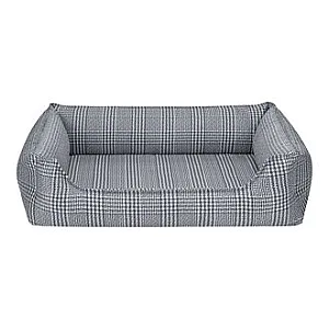 Pet Comfort Delta Mavi Kareli Köpek Yatağı - M